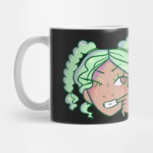 Green Haired Girl Mug